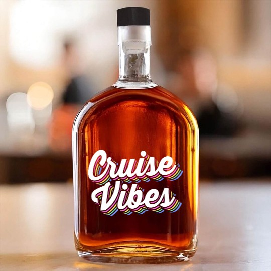 Family Vacation Trip Cousin Crew Cruise Vibes Whiskey Bottles