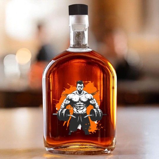 Pngtree gym fitness Whiskey Bottles design 15938057