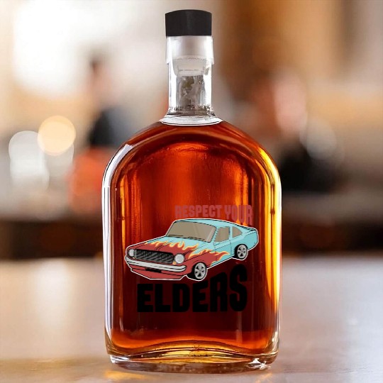 Funny Car Guy 1 Whiskey Bottles