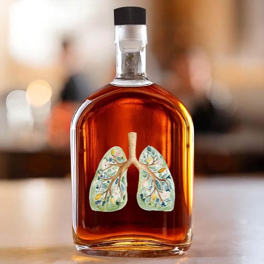 Breath Nature In Whiskey Bottles