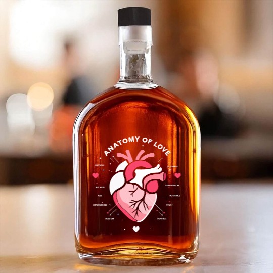 ANATOMY OF LOVE Whiskey Bottles