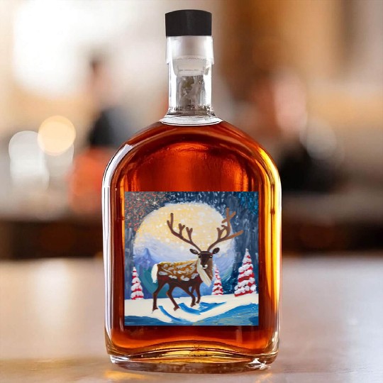 Christmas raider Whiskey Bottles