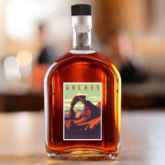 Arches National Park Whiskey Bottles