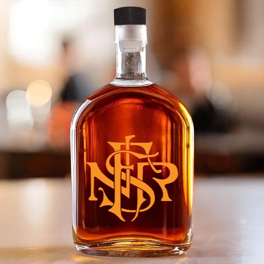 Our Lady of the Rosary of Fátima - NSRF monogram Whiskey Bottles