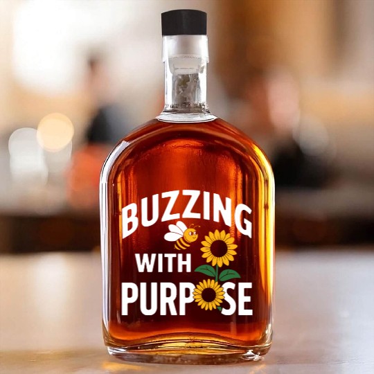 Bee-Friendly Gardener Pollinator Garden and Save Whiskey Bottles