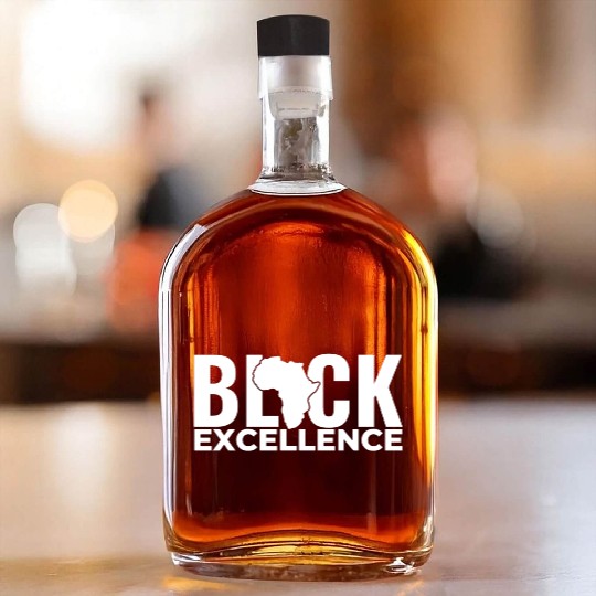 Black Excellence Whiskey Bottles