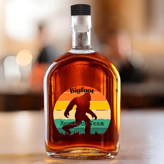 Bigfoot Research Team spectrum Whiskey Bottles