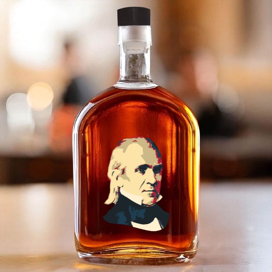 President James K Polk Whiskey Bottles