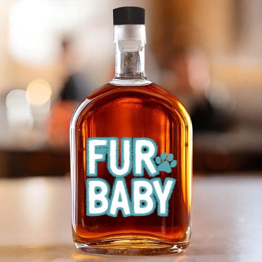 Fur Wilderness Adventure Art Piece That Captures Whiskey Bottles