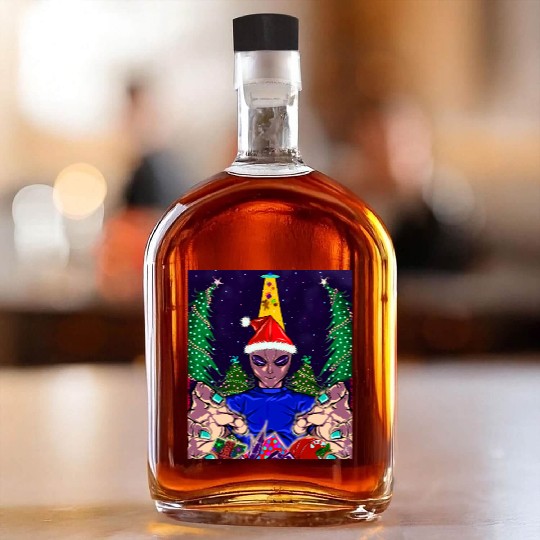 Alien Christmas Gifts Collection Time! Whiskey Bottles