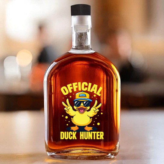 Duck Hunting Cruise Ducking Cruising Ducks Hunter Whiskey Bottles