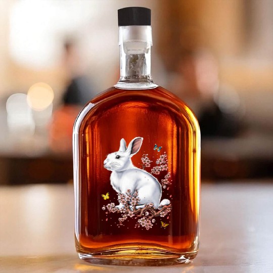 Rabbit Cherry Blossom FULL Whiskey Bottles