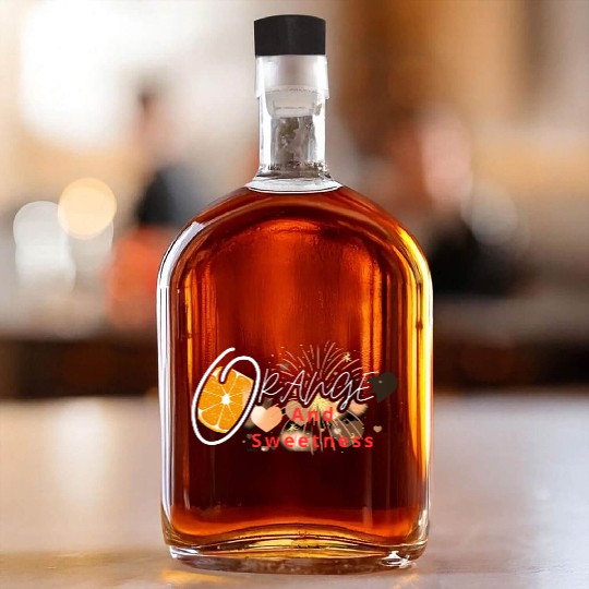 Orange and sweetness Whiskey Bottles