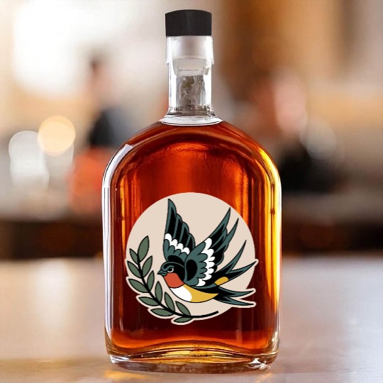 Angry Bird Whiskey Bottles