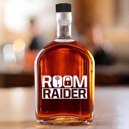 Escape Room Room Raider Whiskey Bottles