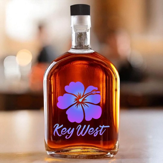 Key West Hibiscus Whiskey Bottles