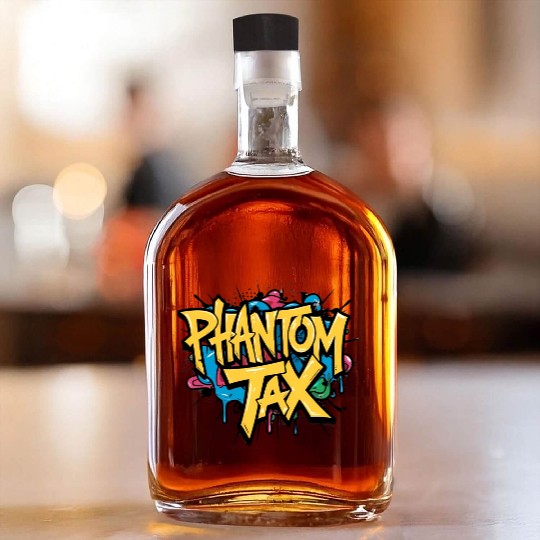 Phantom Tax Whiskey Bottles – Street Graffiti Money Slang