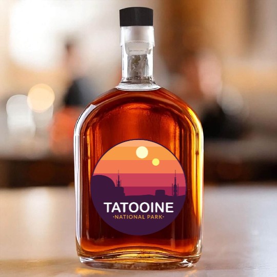 Tatooine National Park Whiskey Bottles