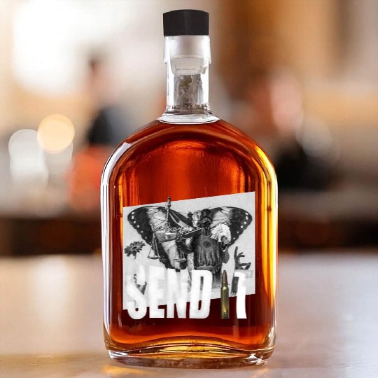 Send lawyers guns and money Whiskey Bottles