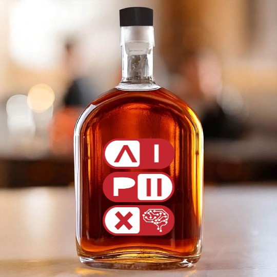 "AI Powered Whiskey Bottles – Futuristic Techwear for Code