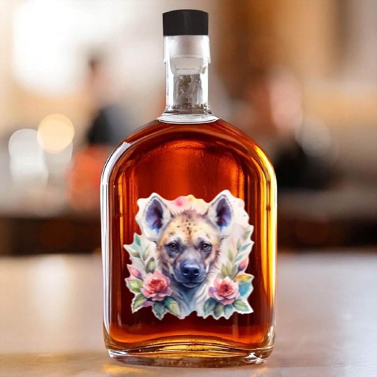Sage the Blooming Hyena Whiskey Bottles