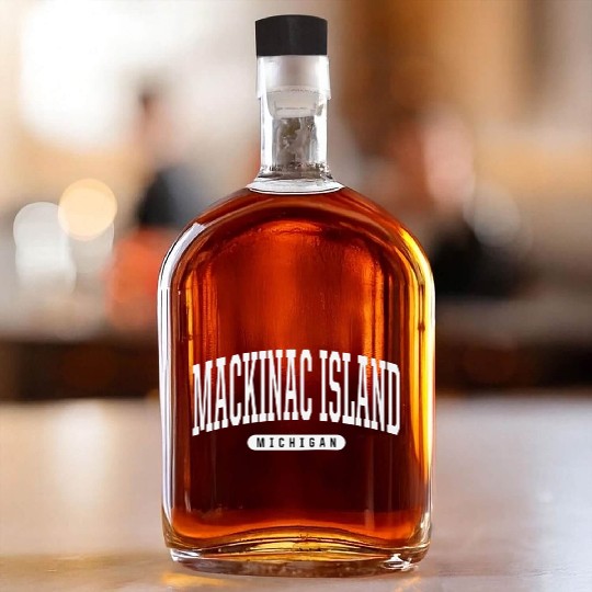 Mackinac Island Whiskey Bottles