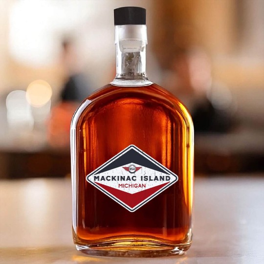 Mackinac Island Whiskey Bottles
