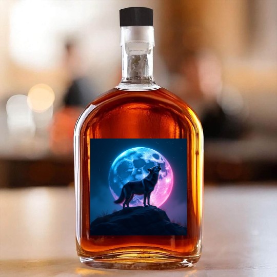 Howl of the Neon Moon Whiskey Bottles