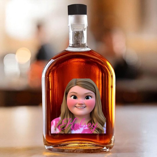 Cartoon Cub Kelsey Whiskey Bottles