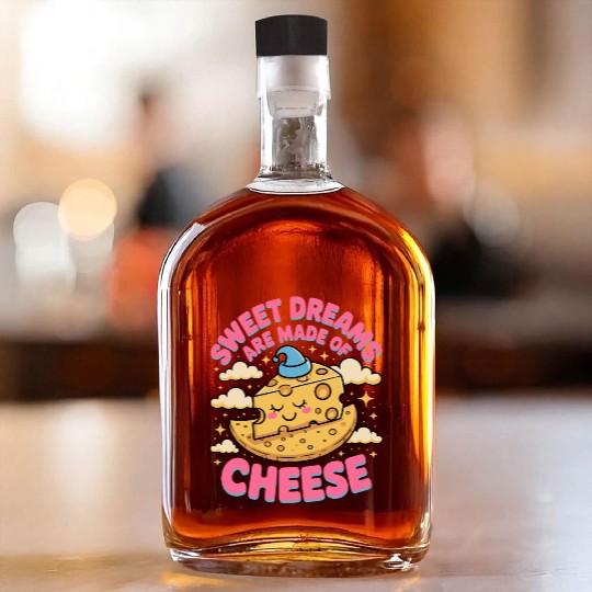 Sweet Dreams Are Made Of Cheese Whiskey Bottles