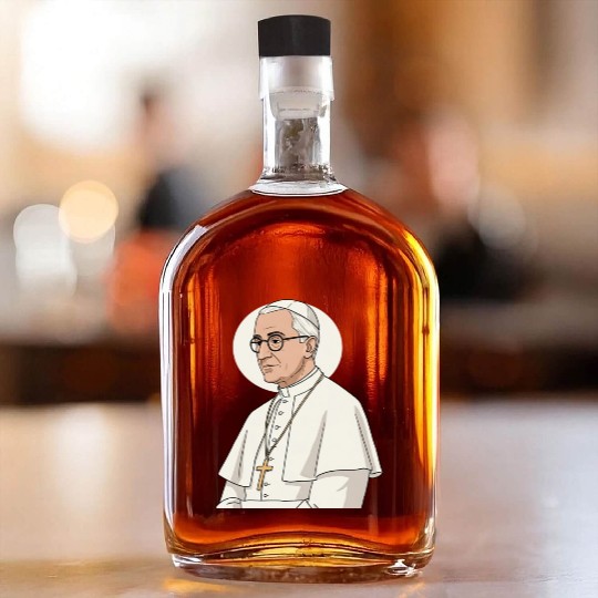pope Whiskey Bottles