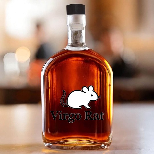 Virgo Rat Whiskey Bottles