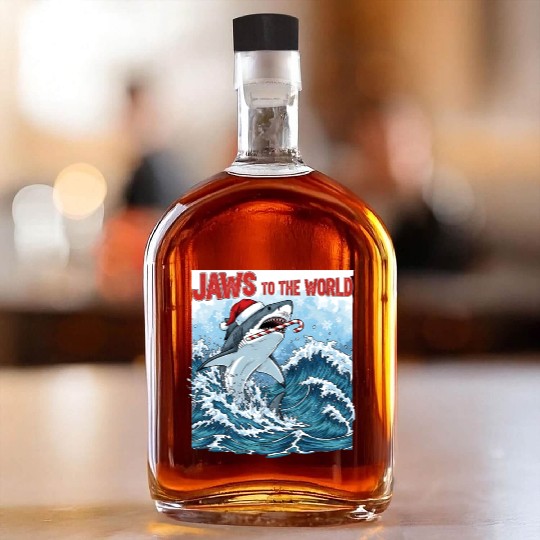 Jaws to the World – Christmastime Shark Attack Whiskey Bottles