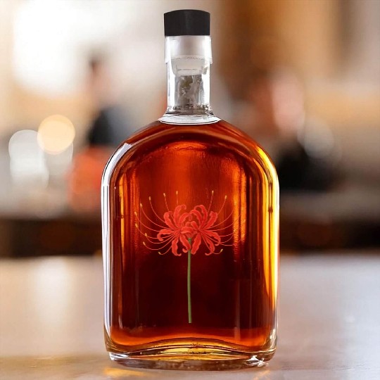 Red Spider Lily Whiskey Bottles – Japanese Death Flower Ar