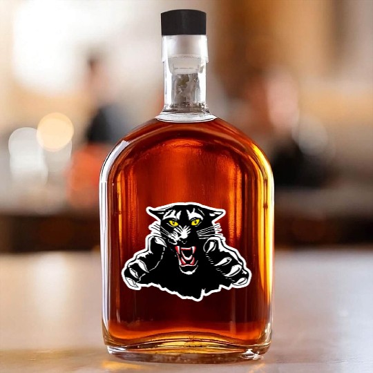 Black Panther Claw Design Whiskey Bottles