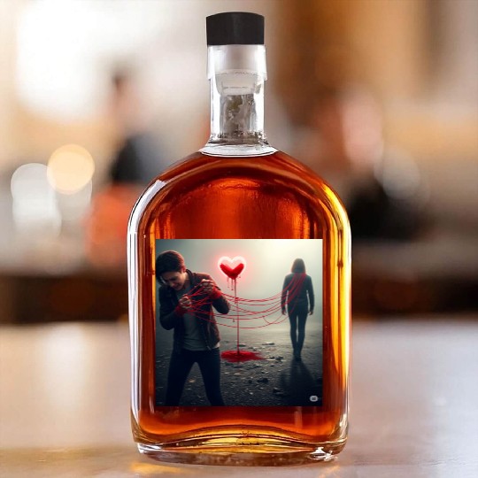 The Bleeding Heart Whiskey Bottles