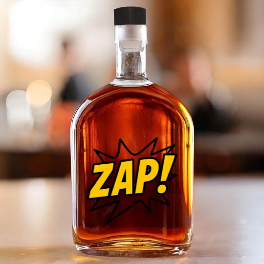 ZAP! Beast Bubble – For Sudden Enlightenment & Squ Whiskey Bottles