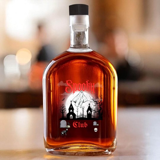 Spooky Club – Gothic Graveyard V Whiskey Bottles