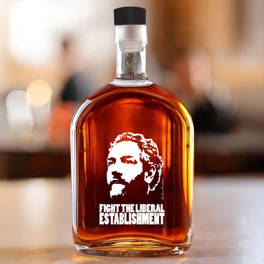 Breitbart - Fight the Liberal Establishment - Whiskey Bottles