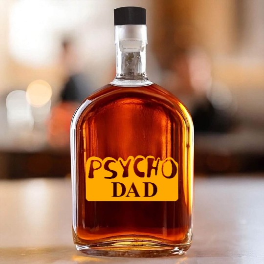 Psycho Dad Al Bundy Whiskey Bottles