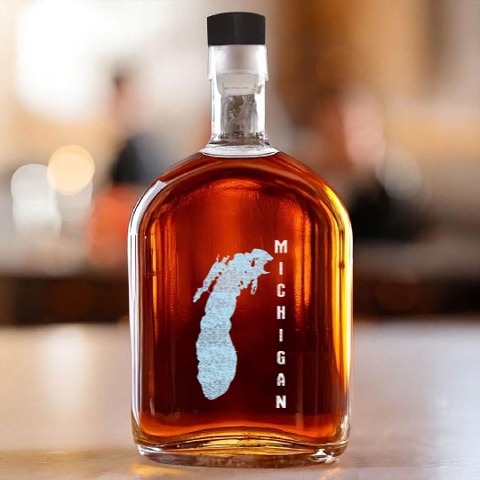 Lake Michigan Great Lakes Whiskey Bottles
