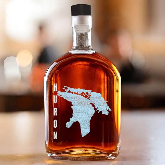 Lake Huron Great Lakes Whiskey Bottles