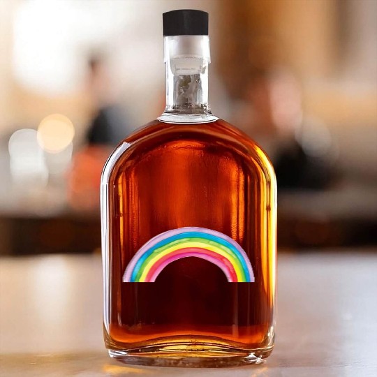 Rainbow - Gay Pride Whiskey Bottles