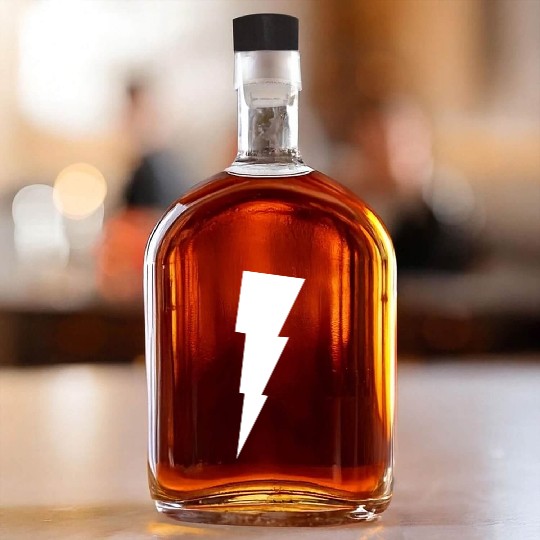 Lightning Bolt Whiskey Bottles