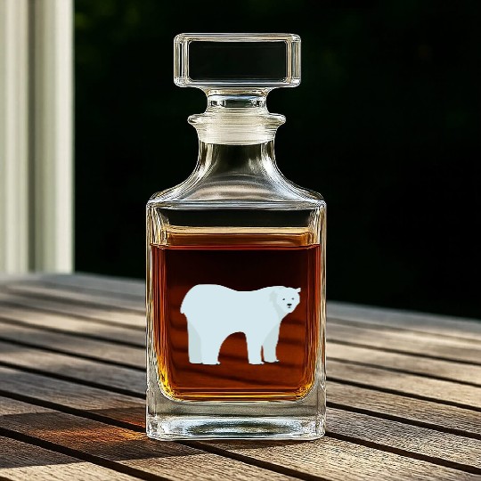 Polar bear Whiskey Decanters