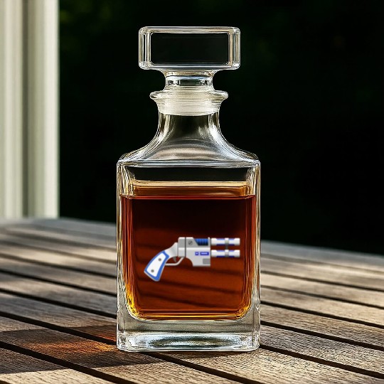 sci fi gun Whiskey Decanters