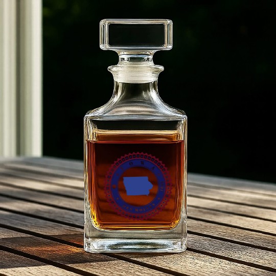Iowa Whiskey Decanters