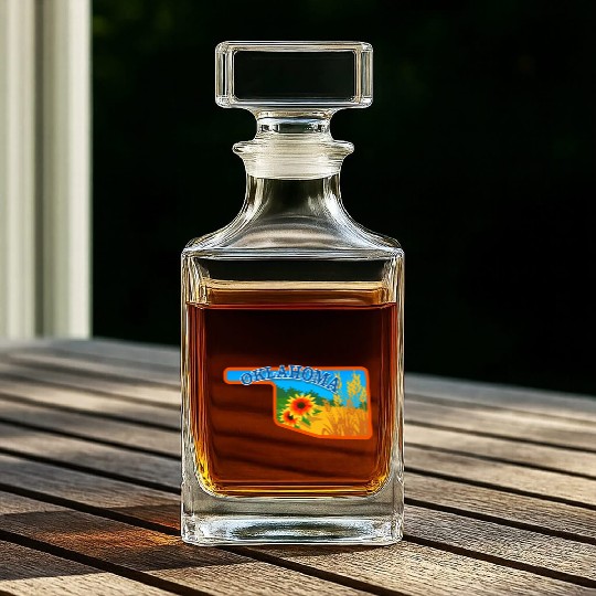 Oklahoma Whiskey Decanters