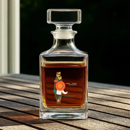 Fruit merchant Whiskey Decanters