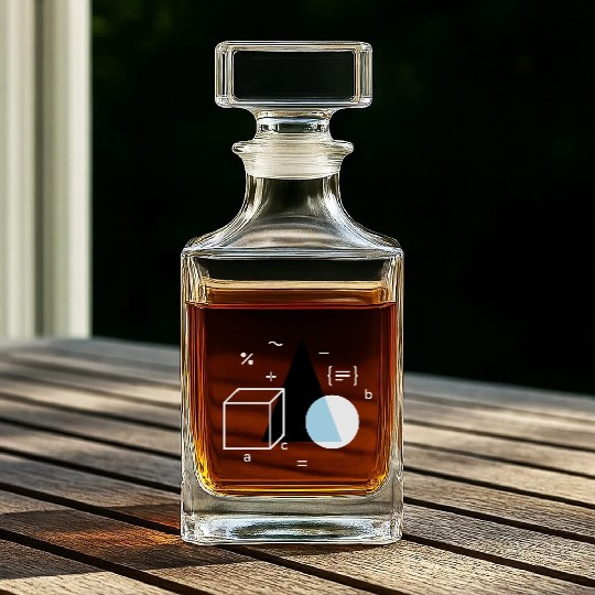 Math Whiskey Decanters